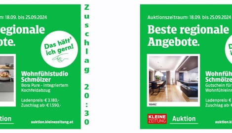 Symbolfoto zum Artikel: Auktionszeitraum: 18.09. bis 25.09.2024
